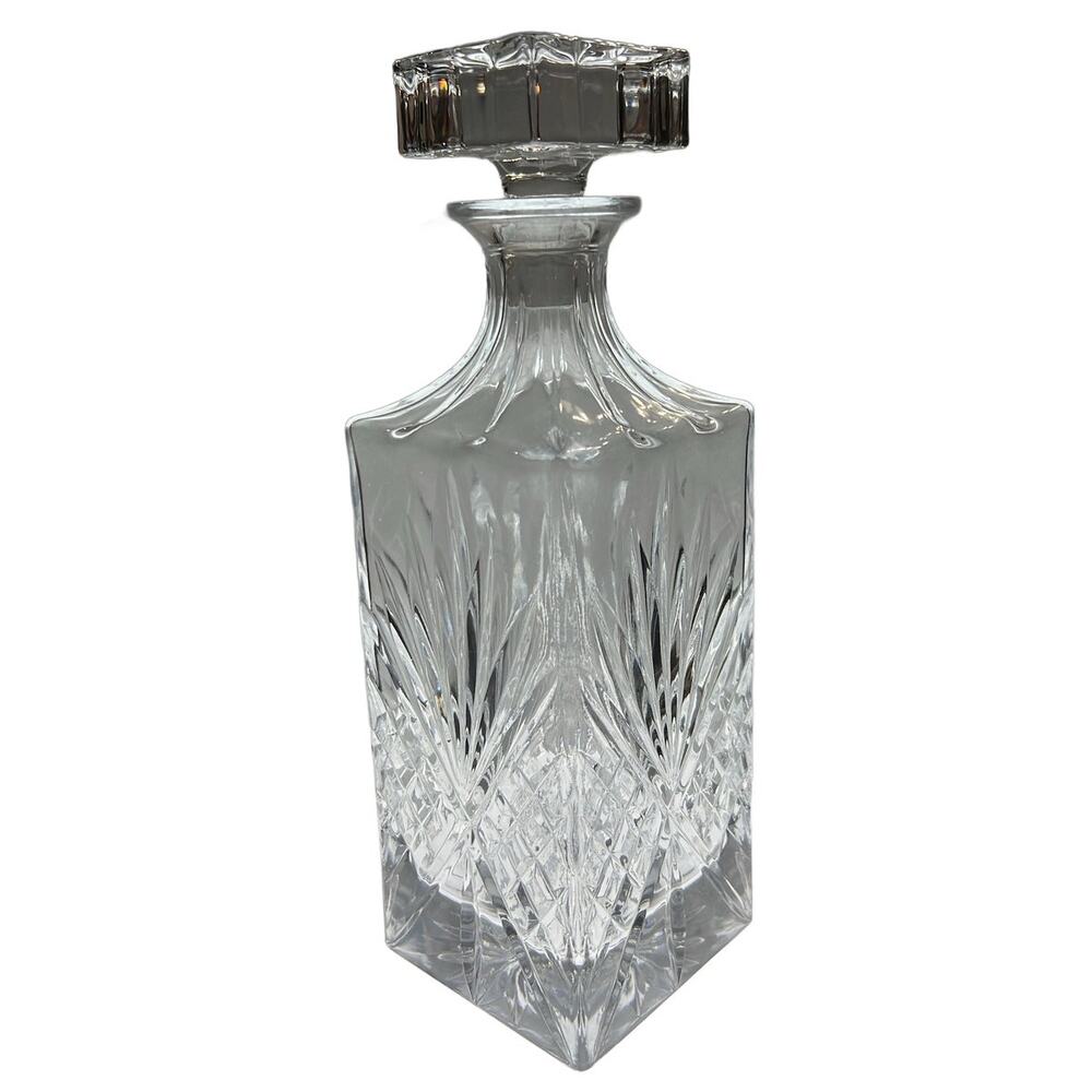VTG Lead Crystal Liquor Beverage Stopper Decanter Bottle Barware Container